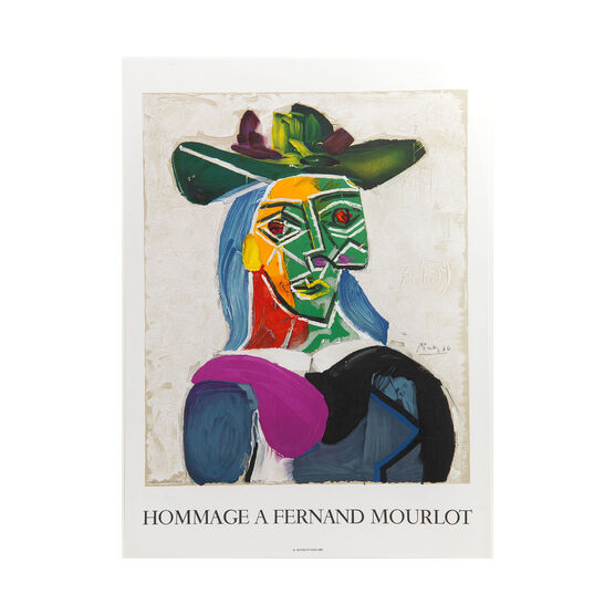 Pablo Picasso: Hommage a Fernand Mourlot unframed lithographic poster